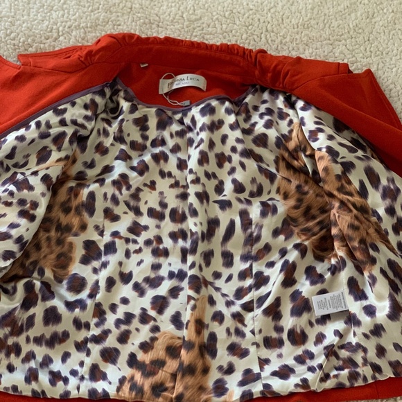 Cropped Jacket size medium Patriza Luca Milano. Zipper details, Y2K  Style - Picture 5 of 9